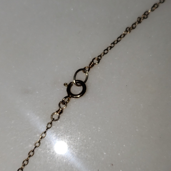 Natural pearl necklace with 20" chain - Picture 6 of 8